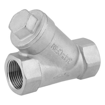 فولاد ضد زنگ A351 Gr.CF8M 1/2 &quot;300 # FNPT Threaded Y Strainer 800 PSI