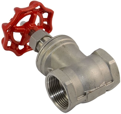 1-1/4 اینچ 200PSI WOG Heavy Duty Gate Valve NPT Female SS316 CF8M