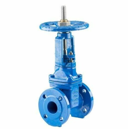 دریچه دریچه بند نرم ساقه ارتجاعی Bs5163 دریچه دروازه فولادی ضد زنگ Dn100 Pn16