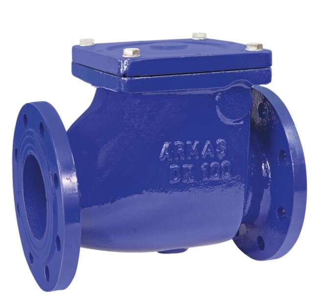 شیر برگشتی آب نوع چرخش Dn200 Pn64 Din فلنجدار استاندارد
