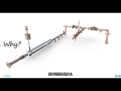 3/4 WYE صافی مش فیلتر شیر 800# SS316 CF8m استیل ضد زنگ 